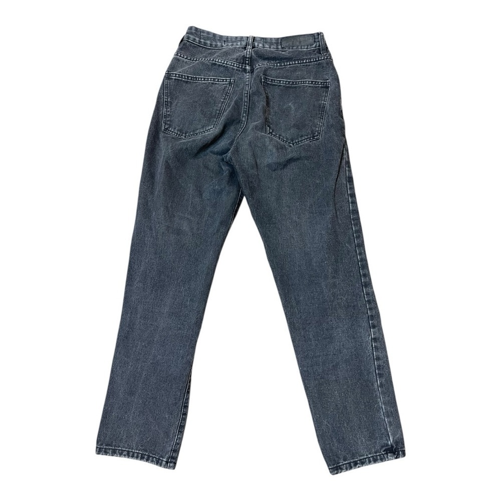 Cotton:On High Waisted Mom Jean Black Wash Ankle Cropped size 4 - Picture 8 of 10